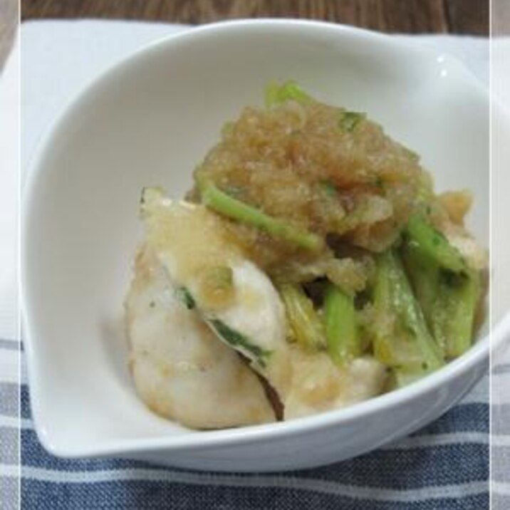 水なしで4分チン!鶏肉のみぞれ煮